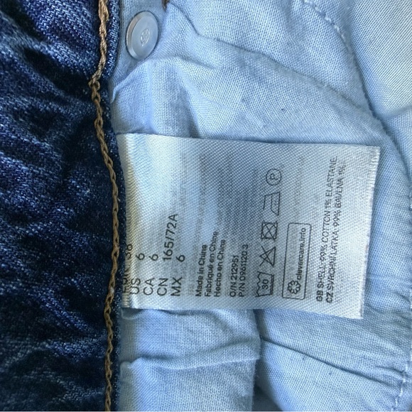 H&M Women's High Rise Jeans - Blue - Picture 7 of 8